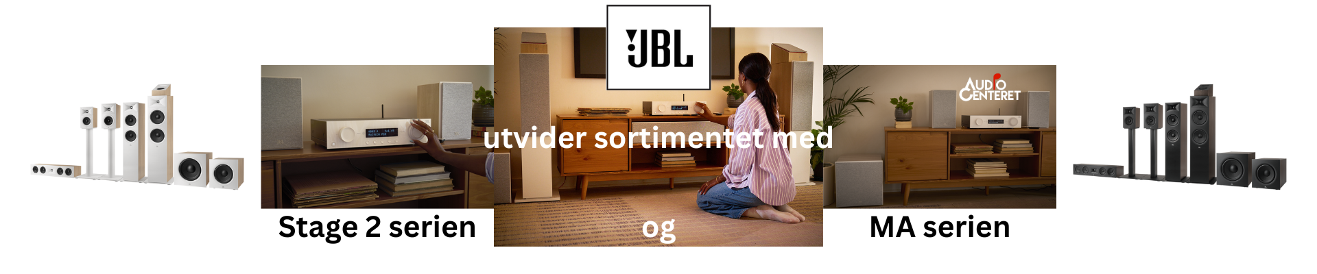JBL fortsetter og utvide Stage 2 og MA Serien